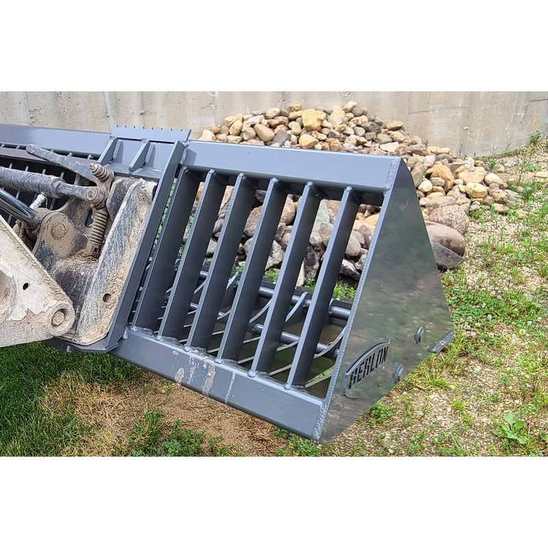 Berlon Industries SKL Skeleton Rock Bucket for Skid Steers