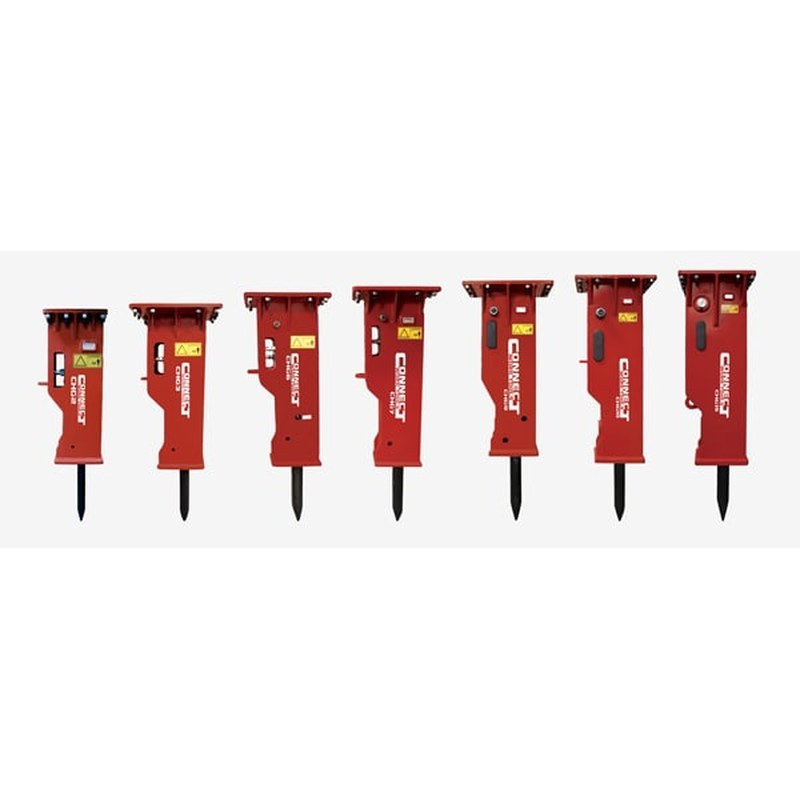 Connect Work Tools CHG Gas Fired Hydraulic Breaker for Excavators