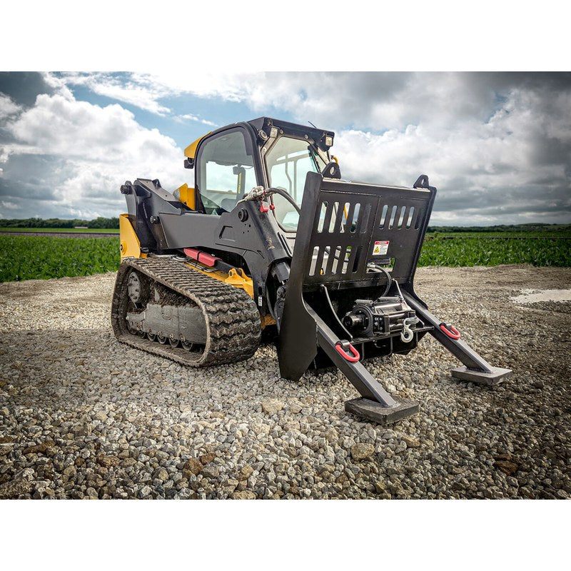 Maxx Attachments Skid Steer Hydraulic Recovery Winch