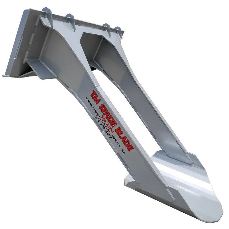 TM Manufacturing Spade Blade, Skid Steer Spade Attachment