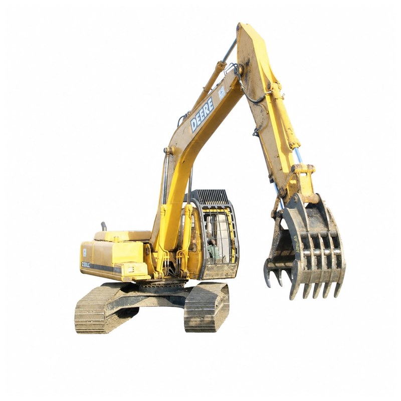 Amulet Manufacturing HoeMate R4 and R5 Excavator Rake, 15-20 Ton