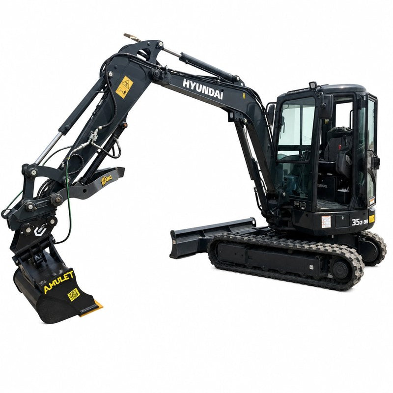 Amulet Manufacturing T3 36 Inch Mini Excavator Tilt Bucket, 1-3 Ton