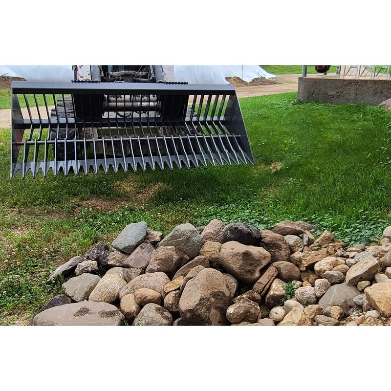 Berlon Industries SKL Skeleton Rock Bucket for Skid Steers