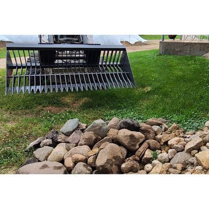 Berlon Industries SKL Skeleton Rock Bucket for Skid Steers