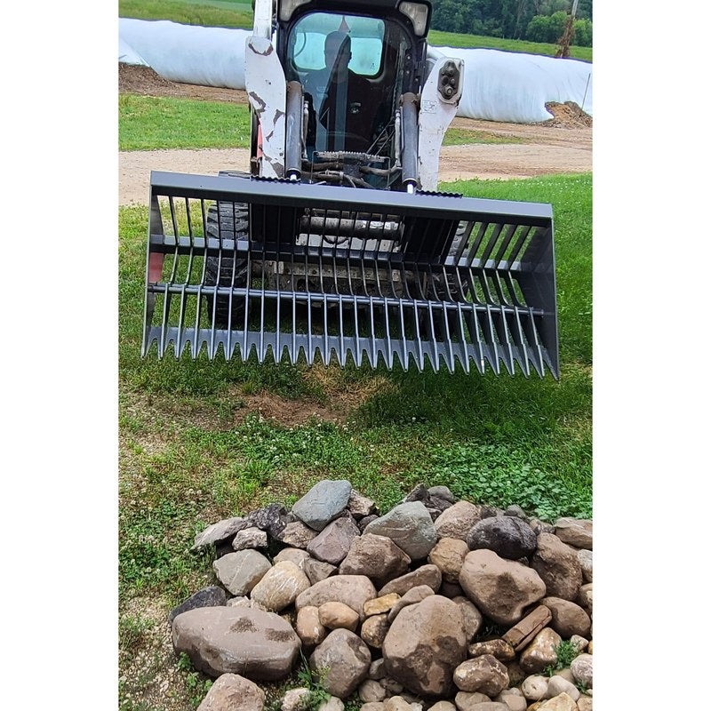 Berlon Industries SKL Skeleton Rock Bucket for Skid Steers