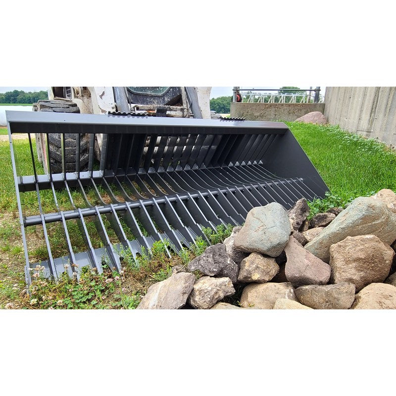 Berlon Industries SKL Skeleton Rock Bucket for Skid Steers