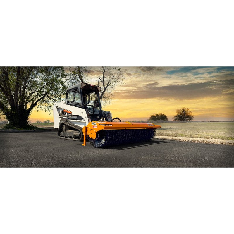 Broce Manufacturing Hydraulic Angle Skid Steer Broom