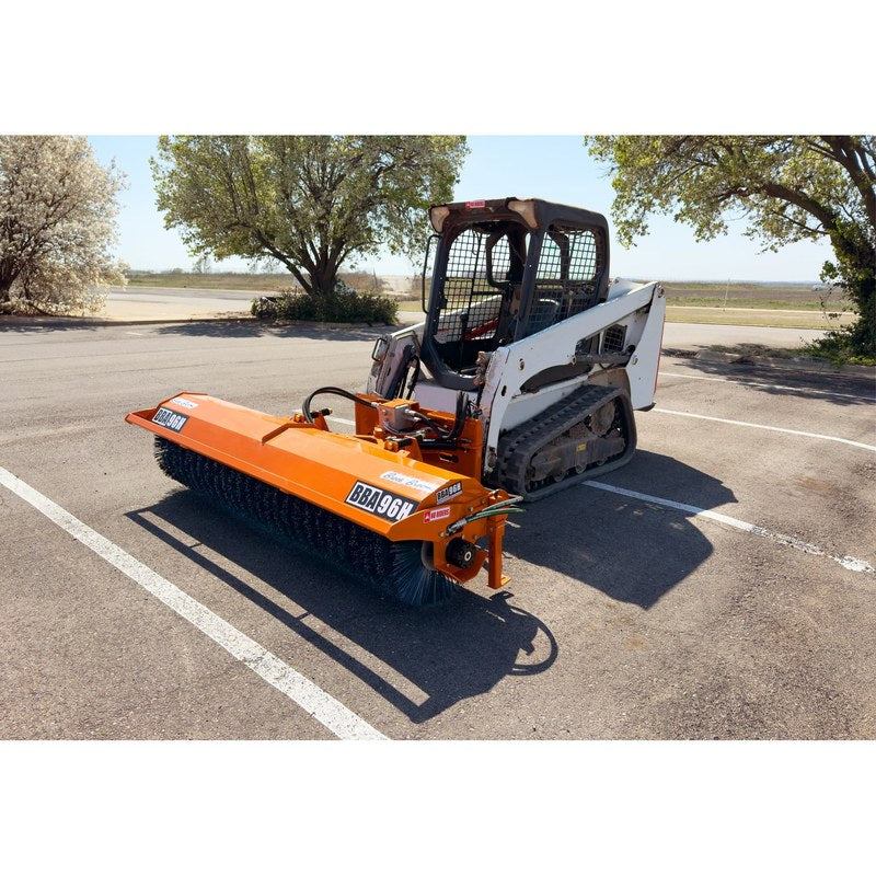 Broce Manufacturing Hydraulic Angle Skid Steer Broom