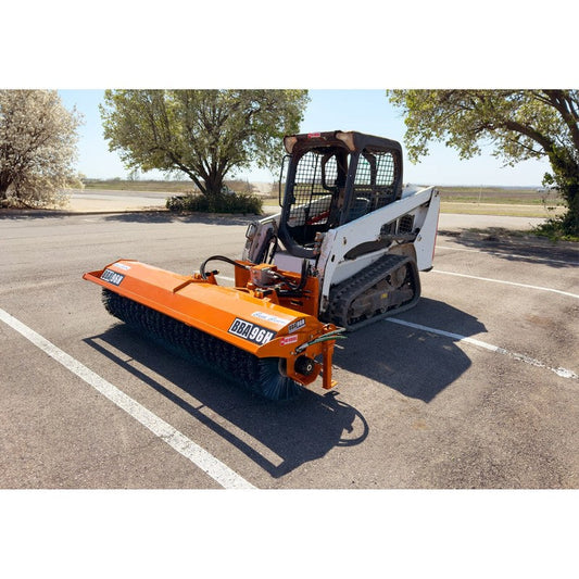 Broce Manufacturing Hydraulic Angle Skid Steer Broom