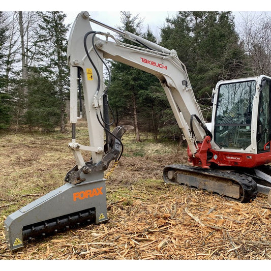 Forax Equipment XD36 Extreme Duty Mini Excavator Mulcher