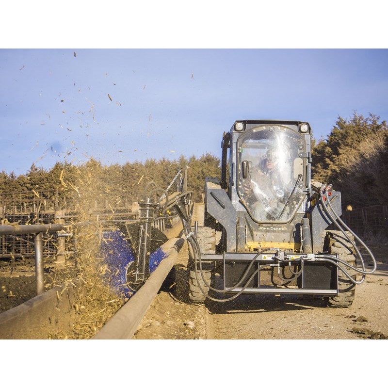 Maxx Attachments Feed Bunk Sweeper for Skid Steers