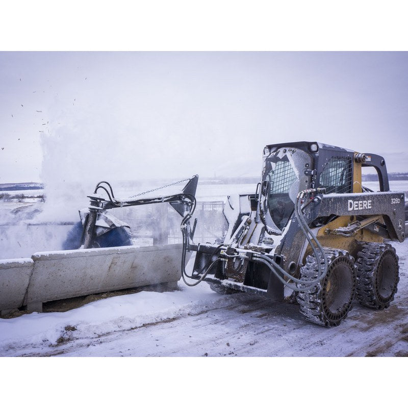 Maxx Attachments Feed Bunk Sweeper for Skid Steers
