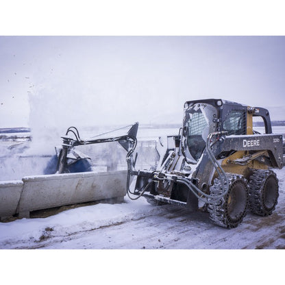 Maxx Attachments Feed Bunk Sweeper for Skid Steers