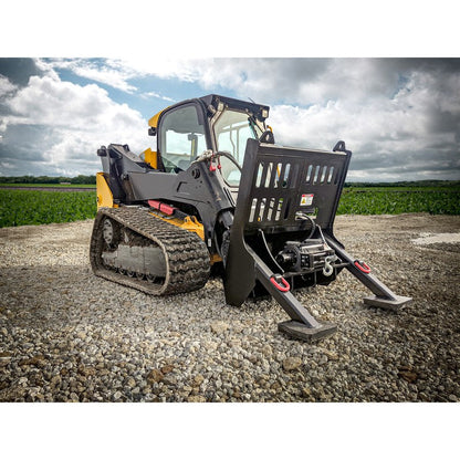 Maxx Attachments Skid Steer Hydraulic Recovery Winch