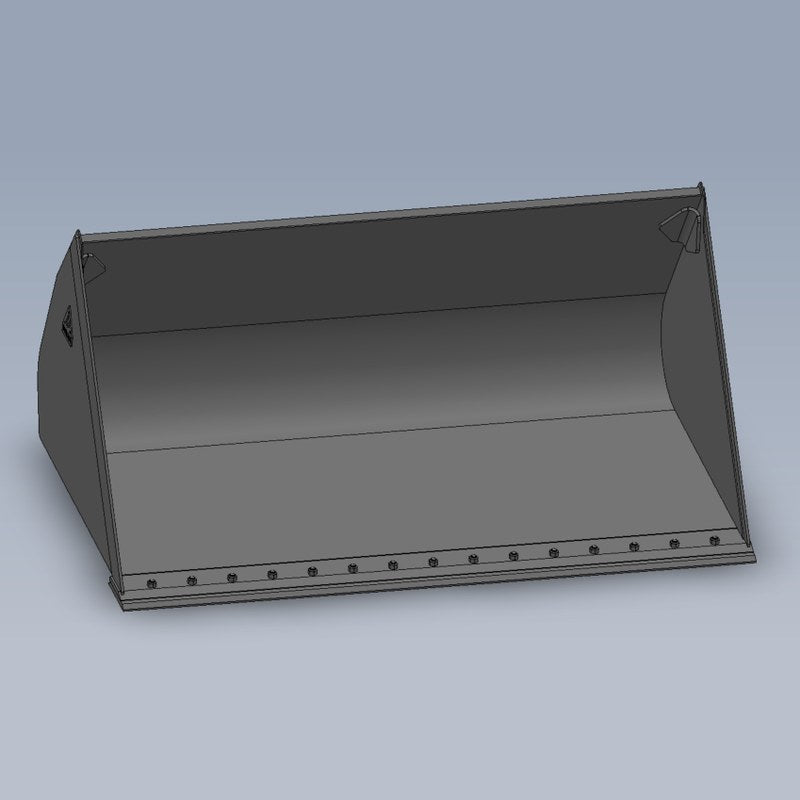 Maxx Attachments Light Material Skid Steer Bucket