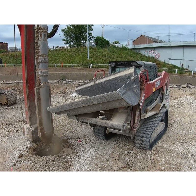 Maxx Attachments Skid Steer Side Dump Bucket