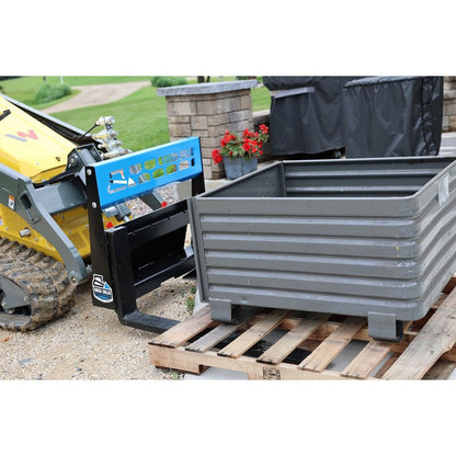 Rock Solid Attachments MS3PFF Mini Skid Steer Pallet Forks