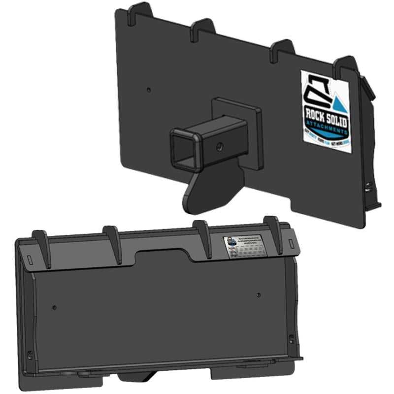 Rock Solid Attachments Skid Steer Trailer Mover
