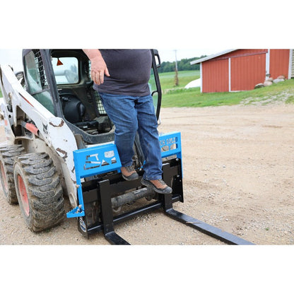 Rock Solid Attachments Class II Skid Steer Pallet Forks