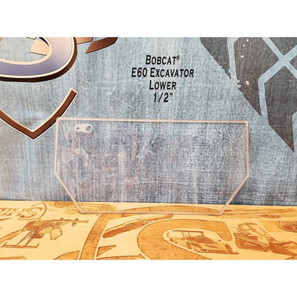 SHIELDS 1/2 Inch Windshield for Bobcat E60, E85 and E88 Excavators