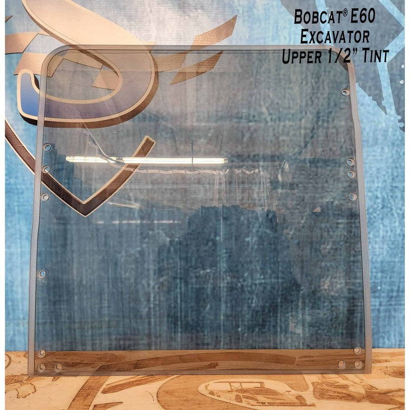 SHIELDS 1/2 Inch Windshield for Bobcat E60, E85 and E88 Excavators