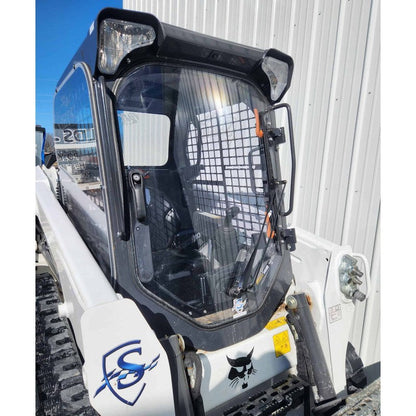 SHIELDS 1/2 Inch Front Door Window for Bobcat M-Series Skid Steers