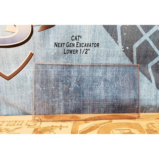 SHIELDS 1/2 Inch Front Windshield for CAT Next Gen Excavators