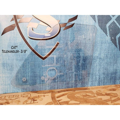 SHIELDS Door Window for CAT Telehandlers, Glass 513-3136X