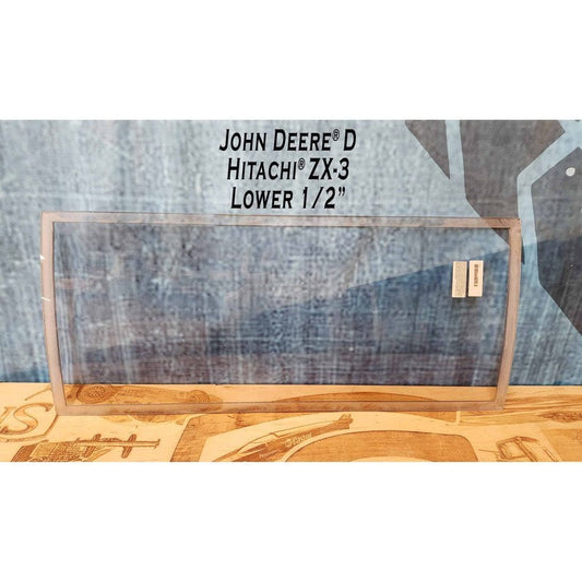 SHIELDS 1/2 Inch Windshield, John Deere D, Hitachi ZX-3 and ZX-5(6)