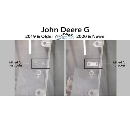 SHIELDS 1/2 Inch Door Window for John Deere G-Series Skid Steers