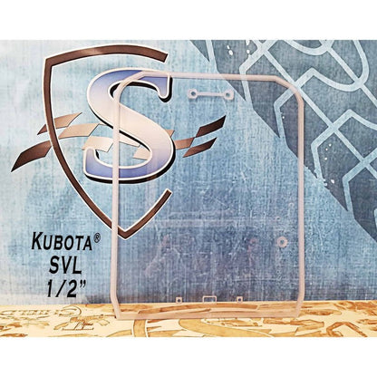 SHIELDS 1/2 Inch Front Windshield for Kubota SVL Track Loaders