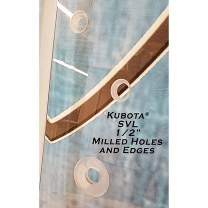 SHIELDS 1/2 Inch Front Windshield for Kubota SVL Track Loaders