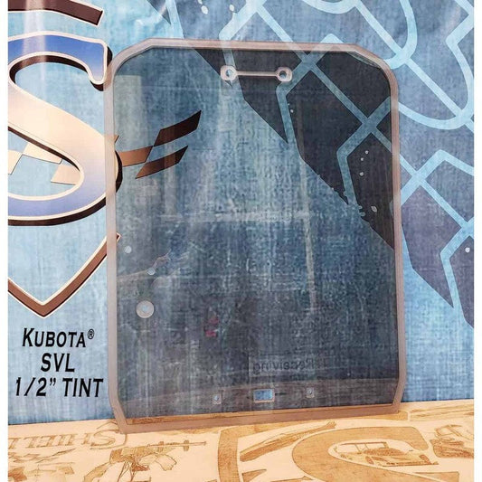 SHIELDS 1/2 Inch Front Windshield for Kubota SVL Track Loaders