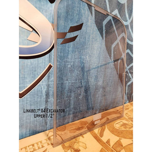 SHIELDS 1/2 Inch Front Windshield for Link-Belt X4 Series Excavators
