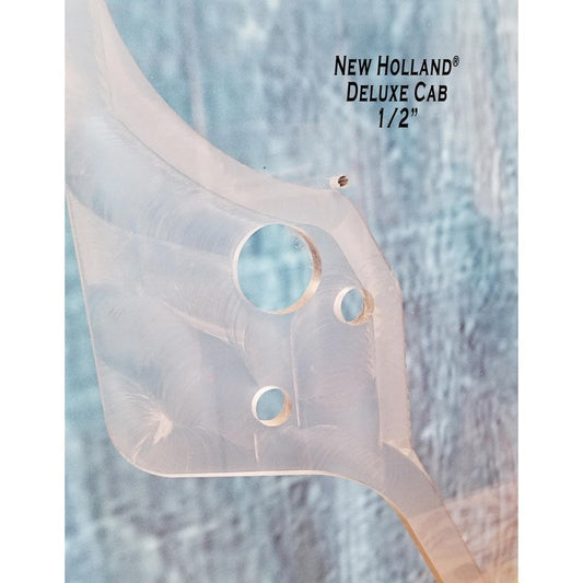 SHIELDS 1/2 Inch Door Window for New Holland Deluxe Cab Skid Steers