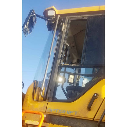 SHIELDS 1-Piece Front Windshield for Volvo L60 to L350 Wheel Loaders
