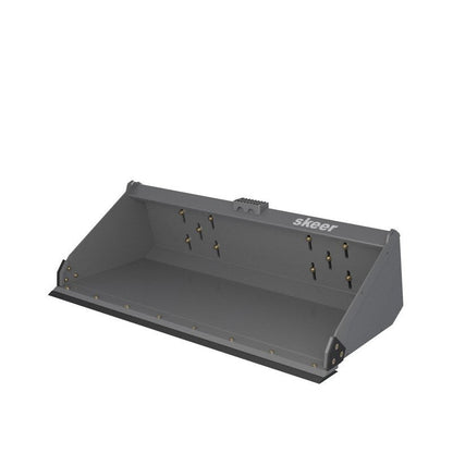 Skeer Adjustable Bucket for Skid Steers, 72 to 84 Inch