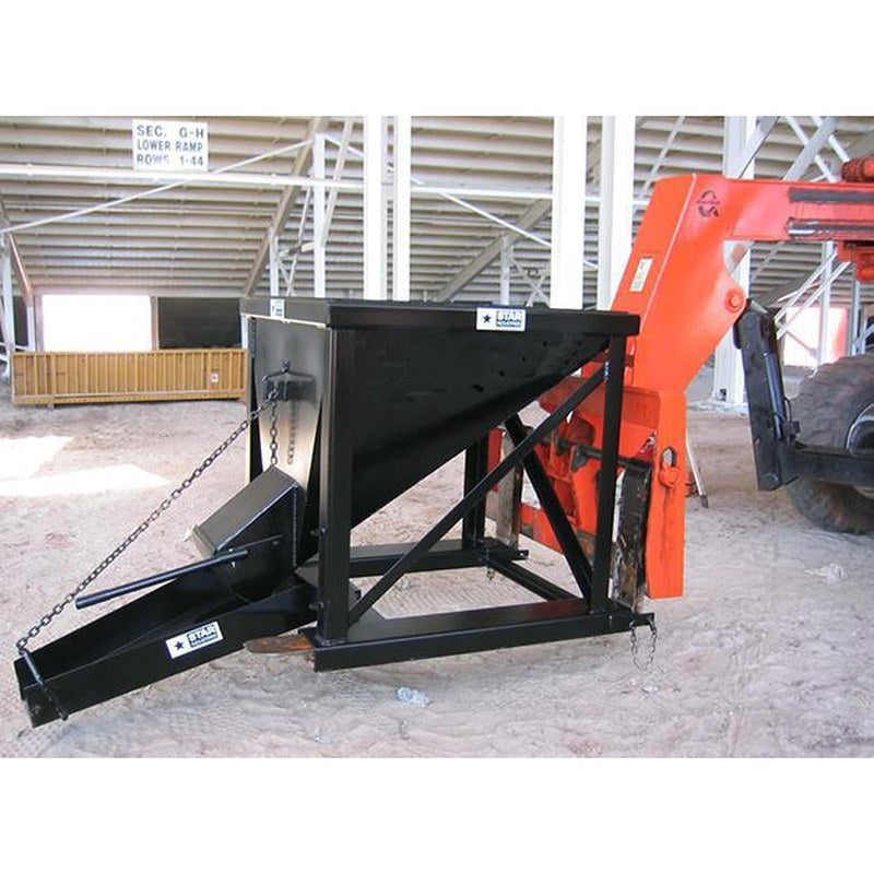 Star Industries 1575 Forklift Concrete Hopper, 3/4 Cubic Yard