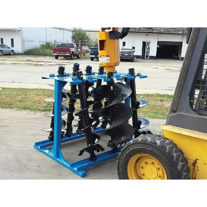 Star Industries Drop-N-Go Auger Rack for Skid Steer Augers