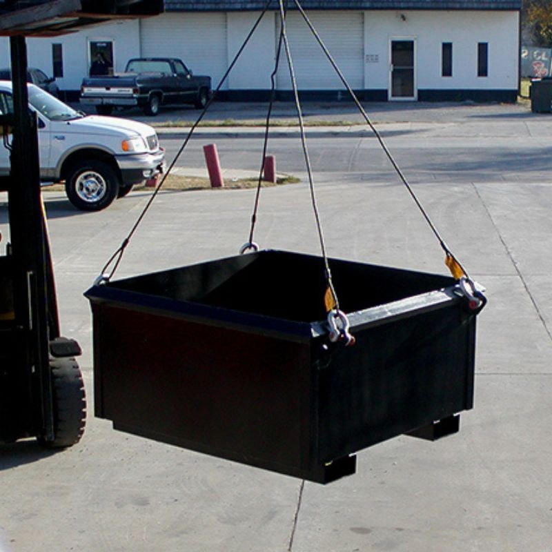 Star Industries Crane Lift Box Hopper, 4,000 lb Capacity