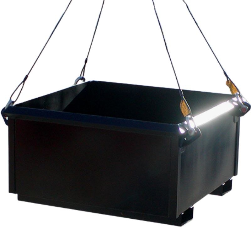 Star Industries Crane Lift Box Hopper, 4,000 lb Capacity