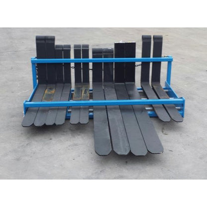 Star Industries Forklift Fork Rack for 6 or 9 Pairs of Forks