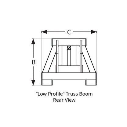 Star Industries Quick-Tach Truss Boom for Forklifts and Telehandlers