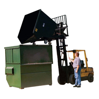 Star Industries Heavy Duty Self-Dumping Forklift Hopper