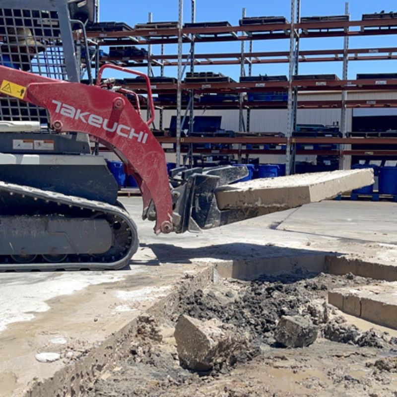 Star Industries Slab Eater Demolition Bucket for Skid Steers
