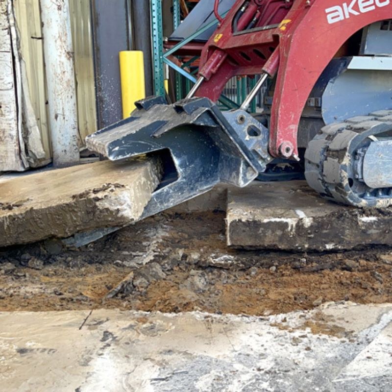 Star Industries Slab Eater Demolition Bucket for Skid Steers