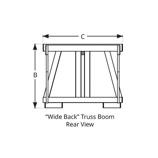 Star Industries Quick-Tach Truss Boom for Forklifts and Telehandlers