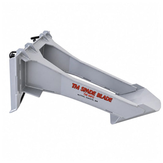 TM Manufacturing Spade Blade, Skid Steer Spade Attachment