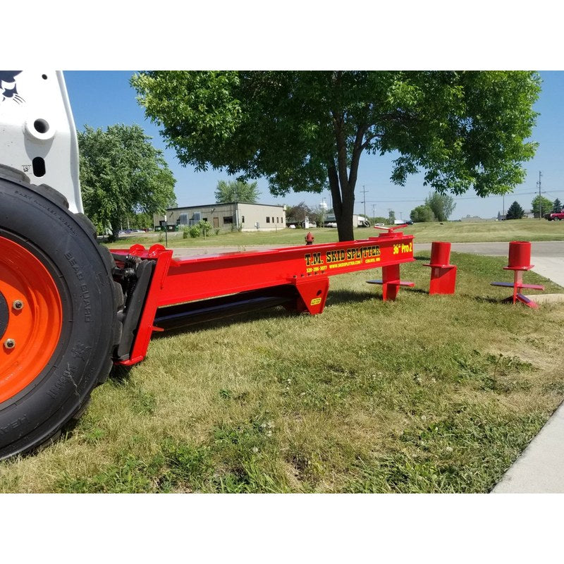 TM Manufacturing Skid Steer Log Splitter: Warrior, HD, Pro, Pro 2