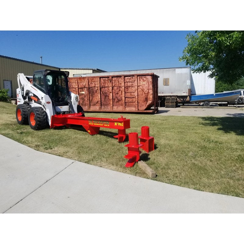 TM Manufacturing Skid Steer Log Splitter: Warrior, HD, Pro, Pro 2